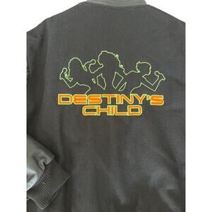 Rare Destiny's Child Columbia Records Employee‎ Crew Tour Varsity Jacket XL